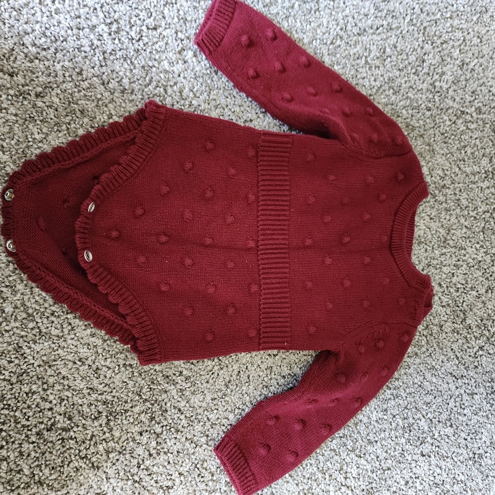 Cat & Jack sweater onsie 6-9months